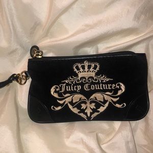 Velour Juicy Couture wristlet